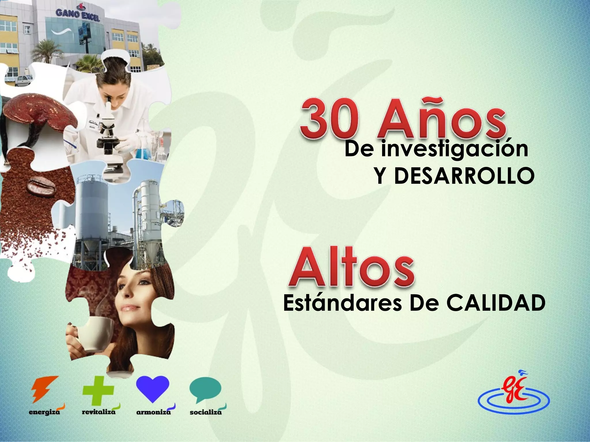 De investigación
Y DESARROLLO
Estándares De CALIDAD
