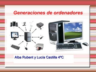 Generaciones de ordenadores
Pulse para añadir texto
Alba Rubent y Lucía Castilla 4ºCAlba Rubent y Lucía Castilla 4ºC
 