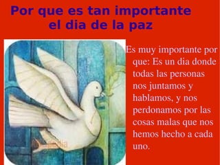 El día de la Paz 