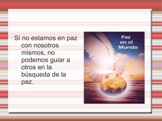 Por que es tan importante  el dia de la paz Es muy importante por que: Es un dia donde todas las personas nos juntamos y hablamos, y nos perdonamos por las cosas malas que nos hemos hecho a cada uno . 