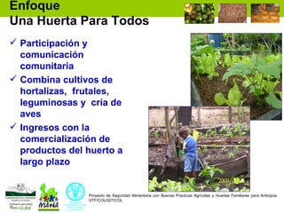 Enfoque integral de lucha contra el hambre y la pobreza 