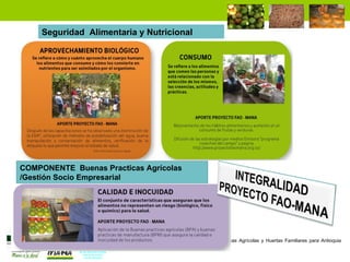 Enfoque integral de lucha contra el hambre y la pobreza 