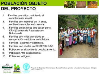 Enfoque integral de lucha contra el hambre y la pobreza 