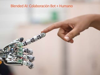 BlendedAI:ColaboraciónBot+Humano
 