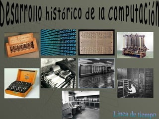 Desarrollo histórico de la Computación Linea de tiempo 