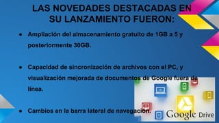 Presentacion google drive | PDF