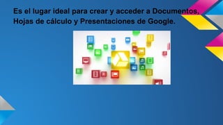 Presentacion google drive | PDF