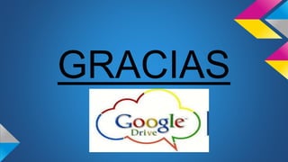 Presentacion google drive ppt | PPTX