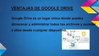 Presentacion google drive ppt | PPTX