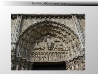Escultura Gótica: portada
 