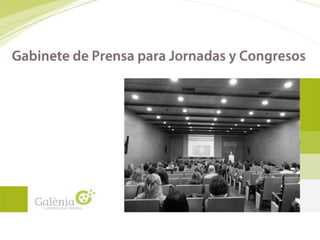 Presentacion gabinete de prensa:Jornadas_congresos