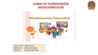 Planificacion Mesocurricular 