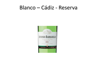 Tinto Vinos especiales: Generosos licorosos 