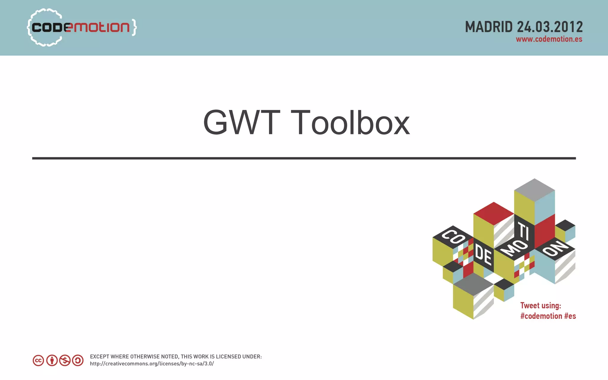 GWT Toolbox
 