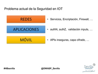 Top 10 IoT OWASP, Hack&Beers Sevilla
