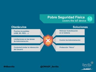 Top 10 IoT OWASP, Hack&Beers Sevilla