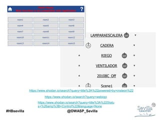 Top 10 IoT OWASP, Hack&Beers Sevilla