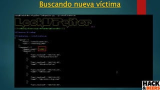 Buscando nueva víctima
 