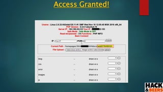 Access Granted!
 