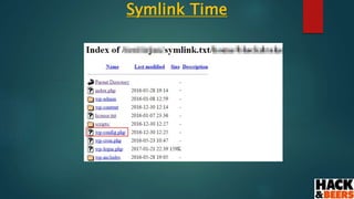 Symlink Time
 