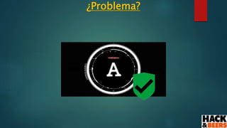 ¿Problema?
 