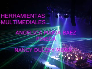ANGELICA MARIA BAEZ PINEDA NANCY DULCEY MORA HERRAMIENTAS MULTIMEDIALES 