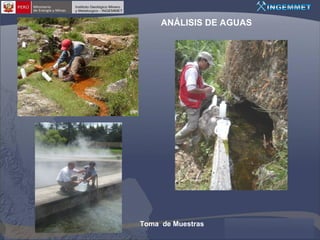 ANÁLISIS DE AGUAS

Toma de Muestras

 