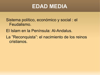 EDAD MODERNA