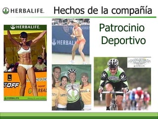 Hechos de la compañía Patrocinio  Deportivo 