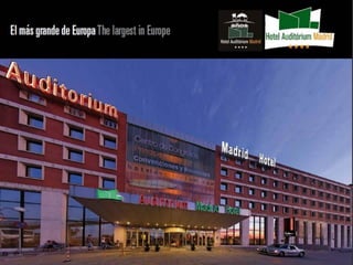 Presentacion Hotel Auditorium Madrid 2013
