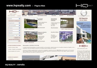 www.hqrealty.com    - Página Web




HQ REALTY | ESPAÑA
 