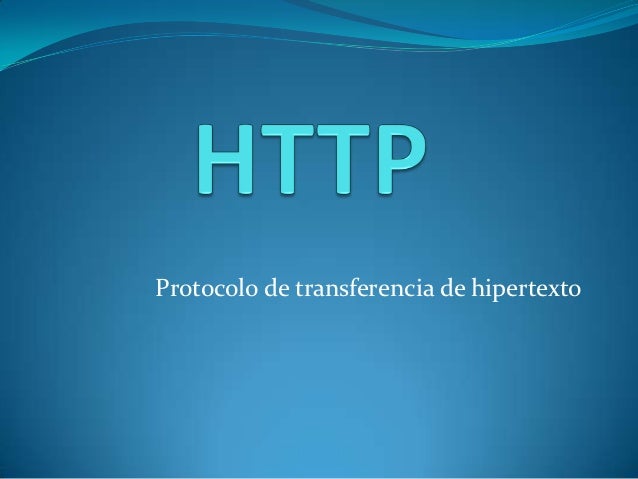 Presentacion http y https
