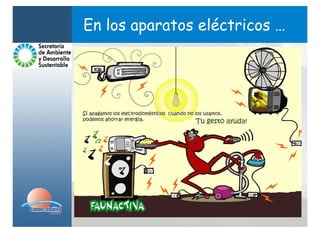En los aparatos eléctricos …
 
