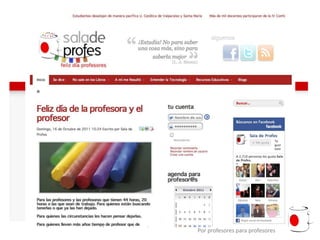 Cambios visuales




                   Por profesores para profesores
 