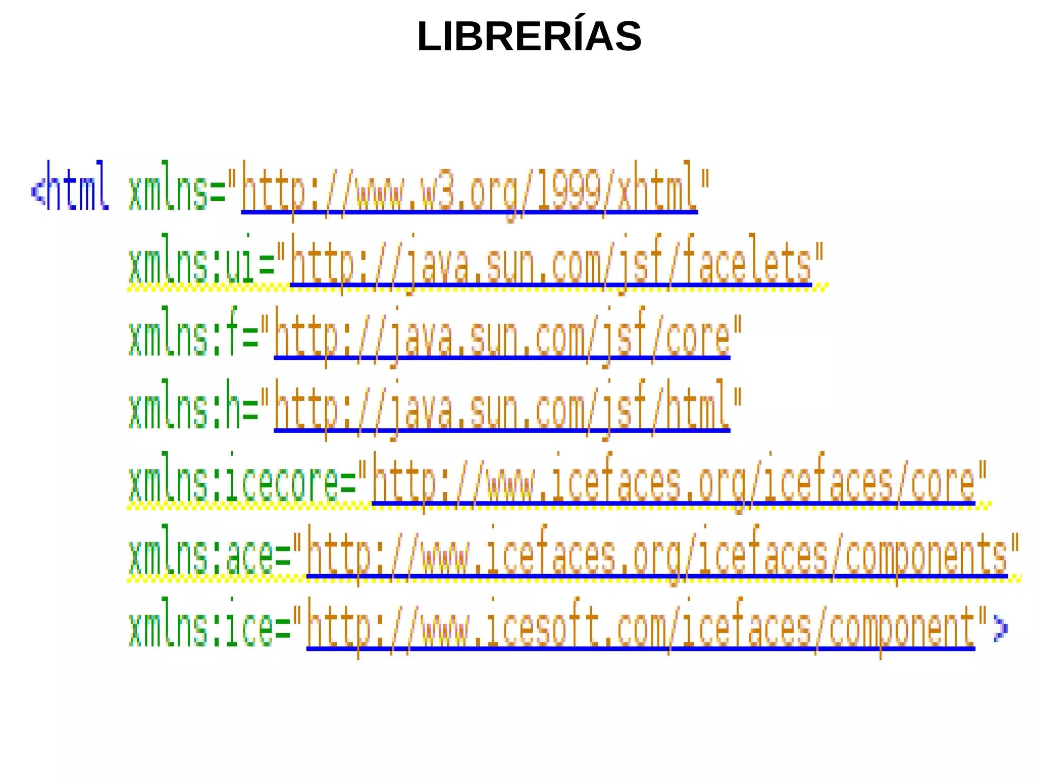 LIBRERÍAS
 