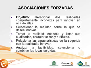 ASOCIACIONES FORZADAS
 