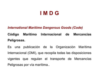 Cargas IMO | PDF