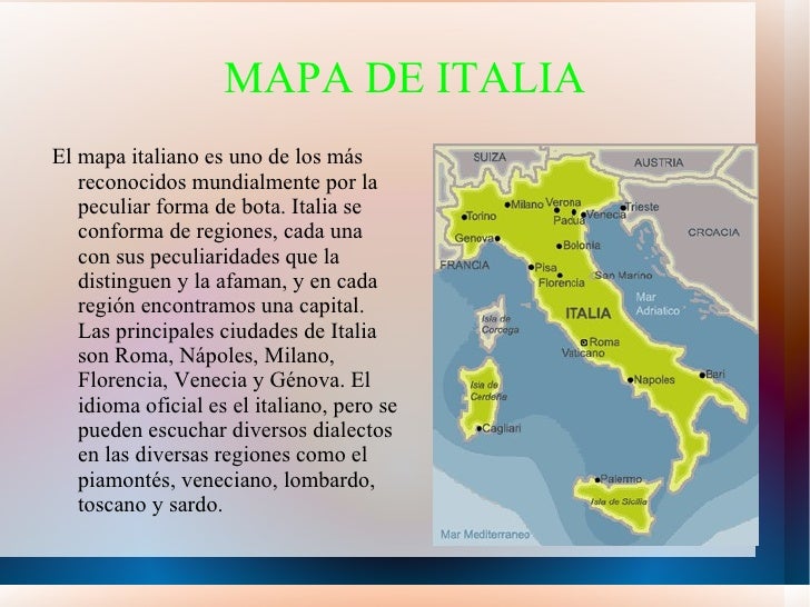Presentacion impress sobre la historia de italia