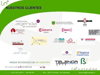 NUESTROS CLIENTESNUESTROS CLIENTES
12
 