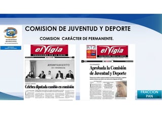 COMISION CARÁCTER DE PERMANENTE.




                                   FRACCION
                                      PAN 10
 