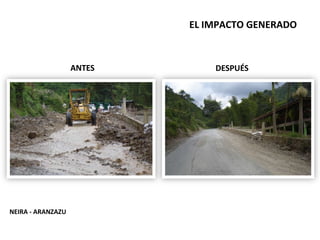 EL IMPACTO GENERADODESPUÉSANTESLAS PALOMAS – EL REPOSO – LOS LOBOS (CENTRO SUR)