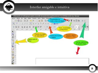Interfaz amigable e intuitiva




                                8
 