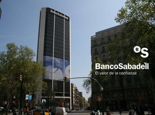 Presentacion Institucional Banco Sabadell