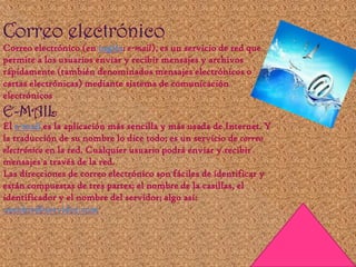 Presentacion internet