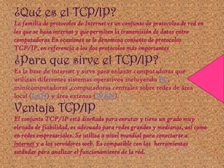 Presentacion internet