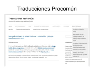 Traducciones Procomún
 