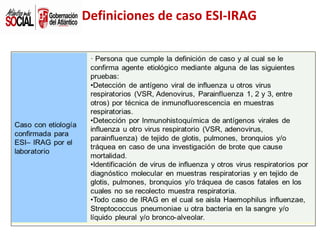 Definiciones de caso ESI-IRAG

 