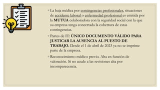 Otra gestión de la incapacidad temporal es posible | PDF