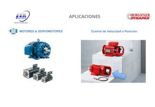 31
APLICACIONES
MOTORES & SERVOMOTORES Control de Velocidad o Posición
 