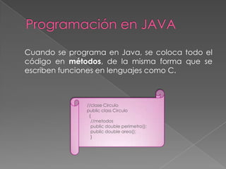 Presentacion Java | PPTX